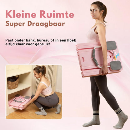 PrimePoint Elite Pilates Board Roze