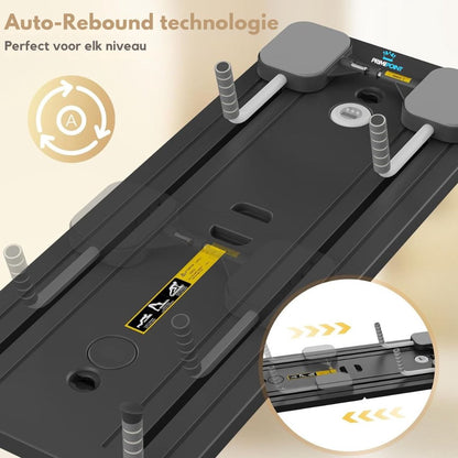 PrimePoint Elite Pilates Board Zwart