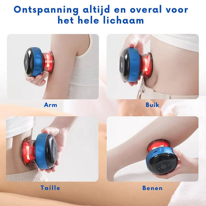 PrimePoint Cellulite Massage Apparaat Blauw