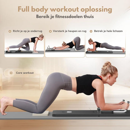 PrimePoint Elite Pilates Board Zwart