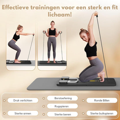 PrimePoint Elite Pilates Board Zwart
