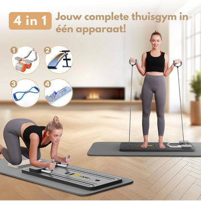 PrimePoint Elite Pilates Board Zwart