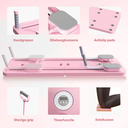PrimePoint Elite Pilates Board Roze