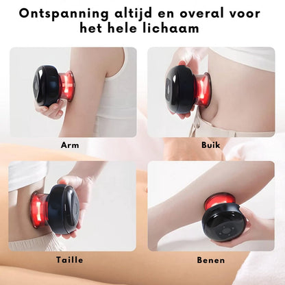 PrimePoint Cellulite Massage Apparaat Zwart
