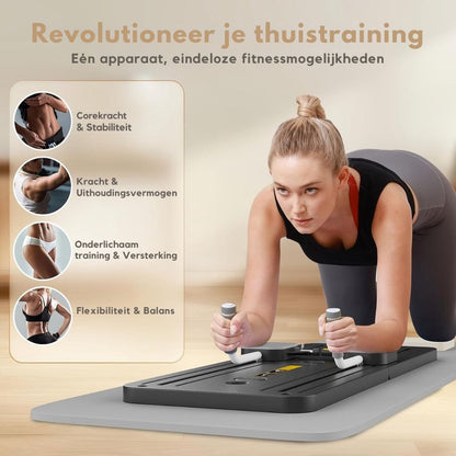 PrimePoint Elite Pilates Board Zwart