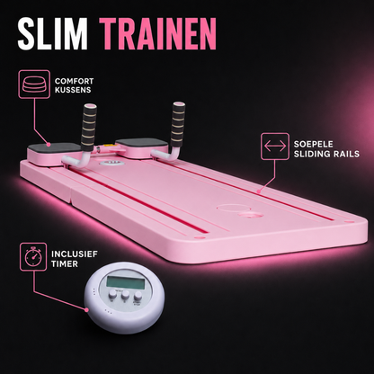 PrimePoint Elite Pilates Board Roze