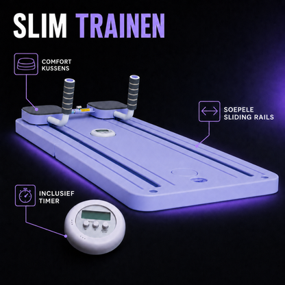 PrimePoint Elite Pilates Board Paars