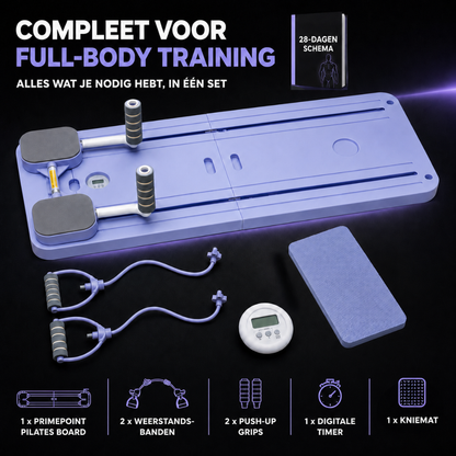 PrimePoint Elite Pilates Board Paars